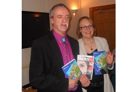 Bill and Emma with 'In The House of Ladders'